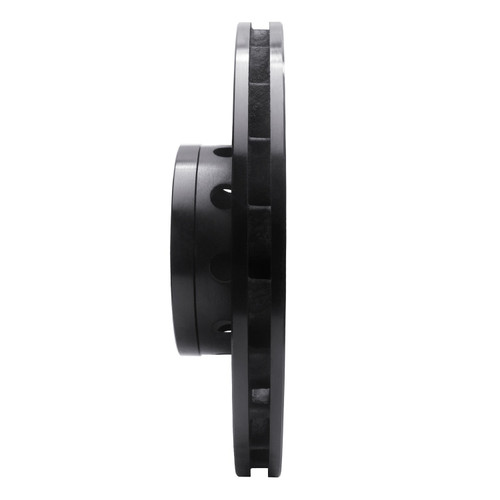 DFC Brake Rotor - Drilled and Slotted - Black 633-31057D