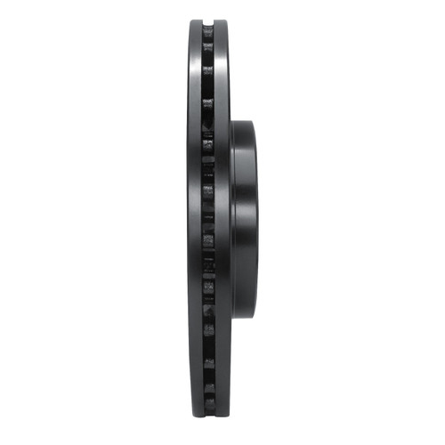 DFC Brake Rotor - Drilled and Slotted - Black 633-13041R