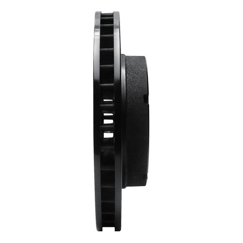 DFC Brake Rotor - Drilled and Slotted - Black 633-40057R