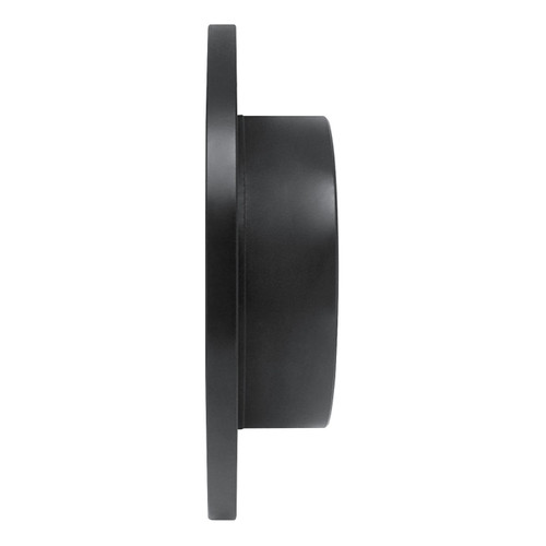 DFC Brake Rotor - Drilled and Slotted - Black 633-40044R