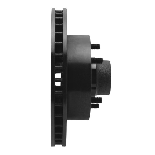 DFC Brake Rotor - Drilled and Slotted - Black 633-40061R