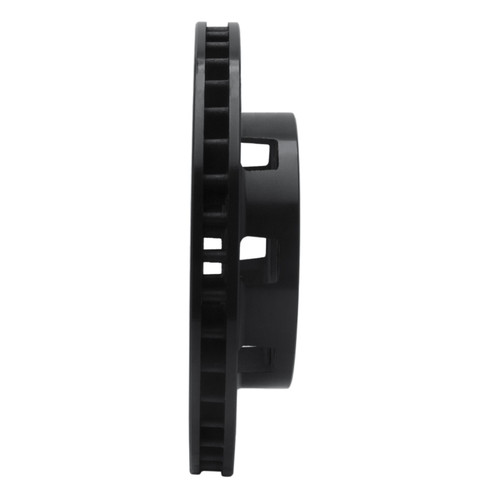 DFC Brake Rotor - Drilled and Slotted - Black 633-40048R