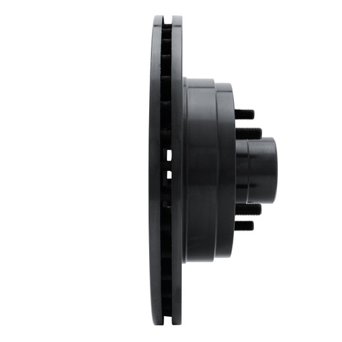 DFC Brake Rotor - Drilled and Slotted - Black 633-47056R