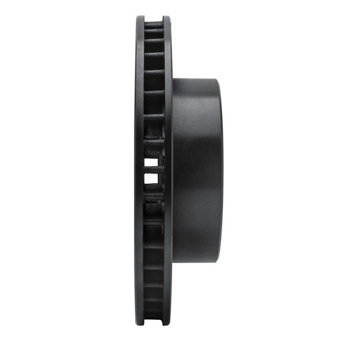 DFC Brake Rotor - Drilled and Slotted - Black 633-47011R