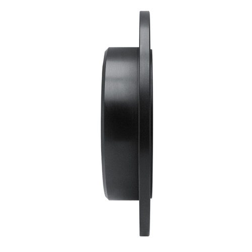 DFC Brake Rotor - Drilled and Slotted - Black 633-54142L