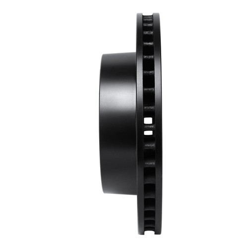 DFC Brake Rotor - Drilled and Slotted - Black 633-54104L