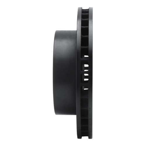 DFC Brake Rotor - Drilled and Slotted - Black 633-48019L