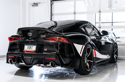 AWE Tuning AWE Non-Resonated Touring Edition Exhaust for A90 Supra - 5" Chrome