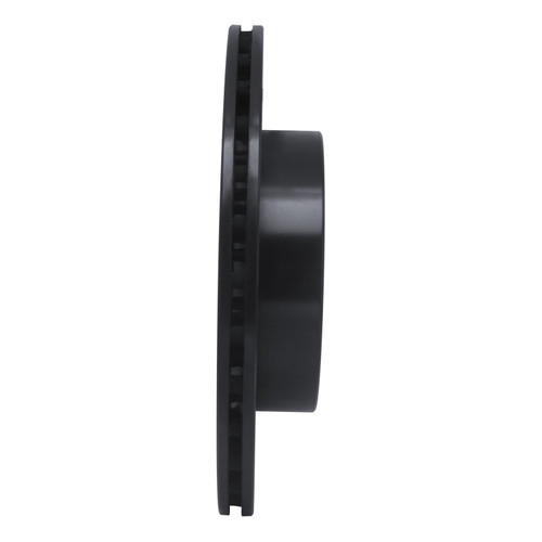 DFC Brake Rotor - Drilled and Slotted - Black 633-68009R