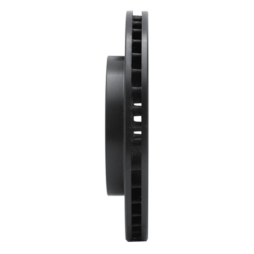 DFC Brake Rotor - Drilled and Slotted - Black 633-72023L