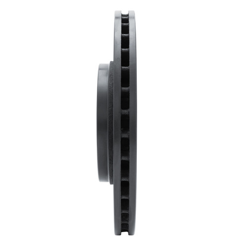 DFC Brake Rotor - Drilled and Slotted - Black 633-67114L