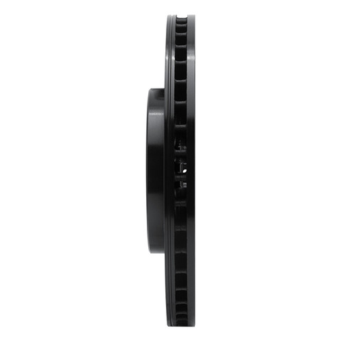DFC Brake Rotor - Drilled and Slotted - Black 633-67106L