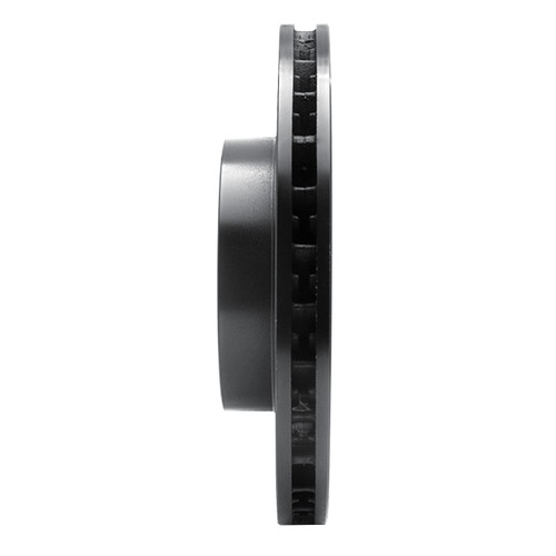 DFC Brake Rotor - Drilled and Slotted - Black 633-74049D