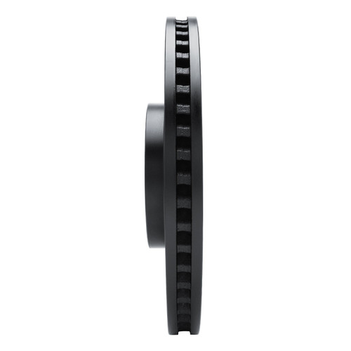 DFC Brake Rotor - Drilled and Slotted - Black 633-75055D