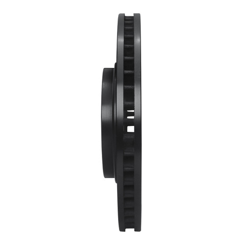 DFC Brake Rotor - Drilled and Slotted - Black 633-76055L
