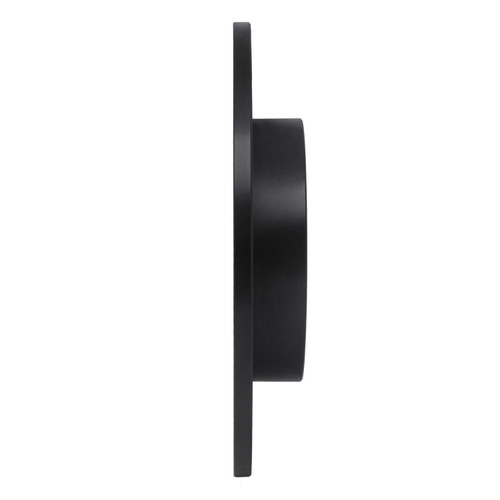 DFC Brake Rotor - Drilled and Slotted - Black 633-76035R
