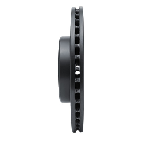 DFC Brake Rotor - Drilled and Slotted - Black 633-76096L