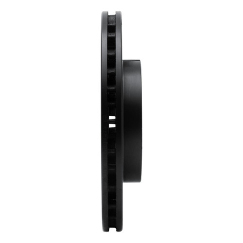 DFC Brake Rotor - Drilled and Slotted - Black 633-80027R