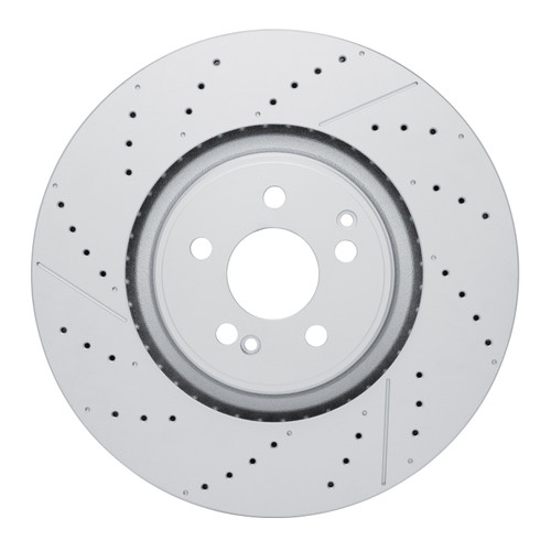 DFC GEOSPEC Coated Rotor - Drilled and Slotted 634-63194