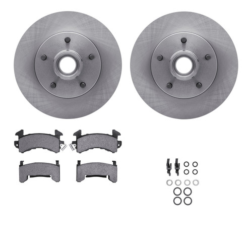 DFC Brake Rotor- HD Brake Pad - Hardware 6412-47031