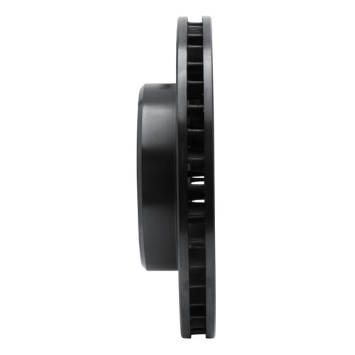 DFC Brake Rotor - Drilled and Slotted - Black 633-76112L