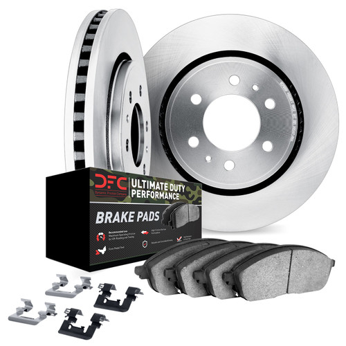 DFC Brake Rotor- HD Brake Pad - Hardware 6412-54335