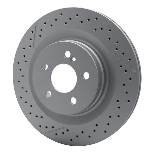 DFC GEOSPEC Coated Rotor - Drilled and Slotted 634-63092