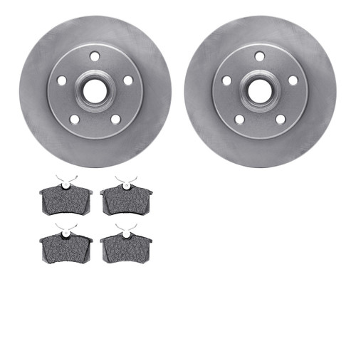 DFC Brake Rotor with 5000 Advanced Brake Pads 6502-74162