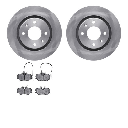 DFC Brake Rotor with 5000 Advanced Brake Pads 6502-28019