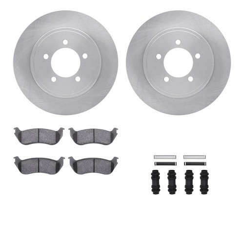 DFC Brake Rotor- HD Brake Pad - Hardware 6412-54191