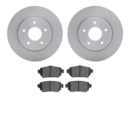 DFC Brake Rotor with 5000 Advanced Brake Pads 6502-67546