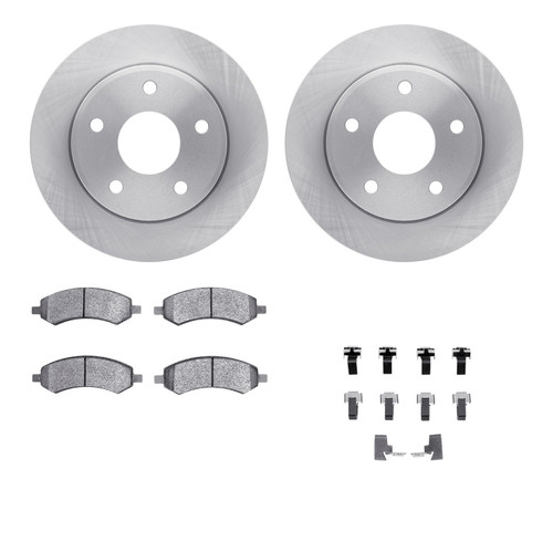 DFC Brake Rotor- HD Brake Pad - Hardware 6412-40052