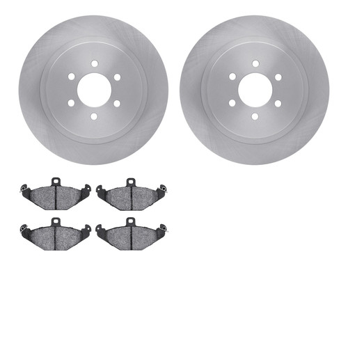DFC Brake Rotor with 5000 Advanced Brake Pads 6502-40127