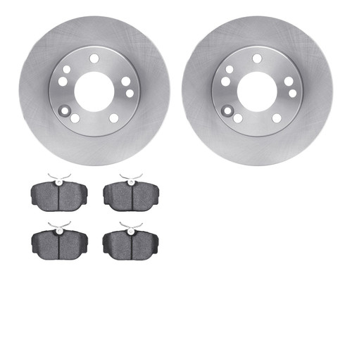 DFC Rotors with EURO 5000 Ceramic Brake Pads 6602-63055