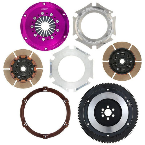 Exedy L6 Hyper Twin Cerametallic Clutch Sprung Center Disc Push Type