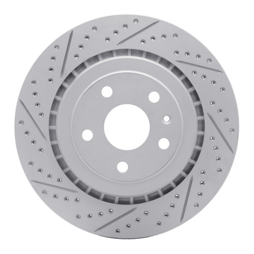 DFC Geoperformance Rotor - Drilled and Slotted 830-47074L