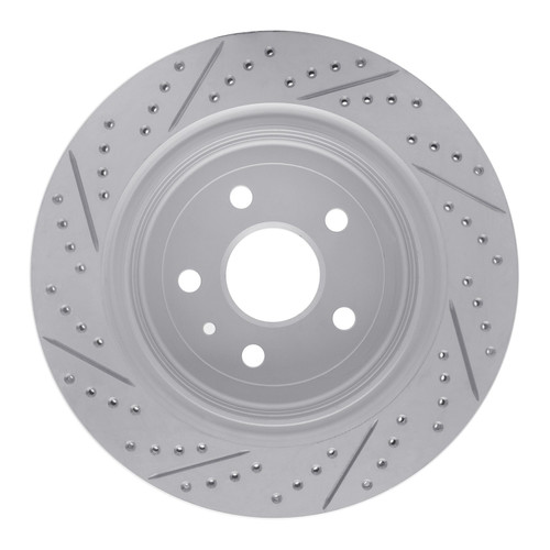 DFC Geoperformance Rotor - Drilled and Slotted 830-47074L