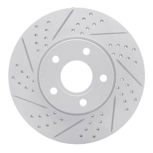 DFC Geoperformance Rotor - Drilled and Slotted 830-54067L