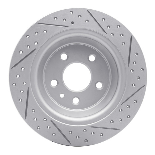 DFC Geoperformance Rotor - Drilled and Slotted 830-54068L