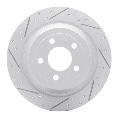DFC Geoperformance Rotor - Drilled and Slotted 830-54076L
