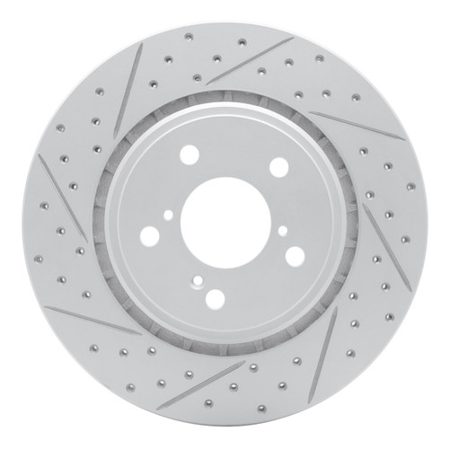 DFC Geoperformance Rotor - Drilled and Slotted 830-59058L