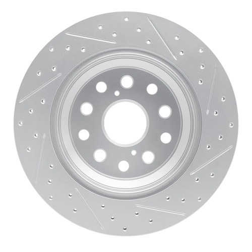 DFC Geoperformance Rotor - Drilled and Slotted 830-75018L