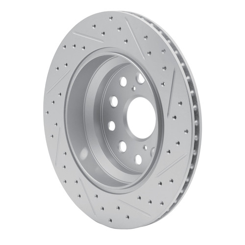 DFC Geoperformance Rotor - Drilled and Slotted 830-75018L