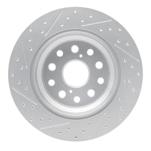 DFC Geoperformance Rotor - Drilled and Slotted 830-75018R