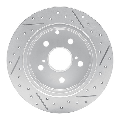 DFC Geoperformance Rotor - Drilled and Slotted 830-76134L