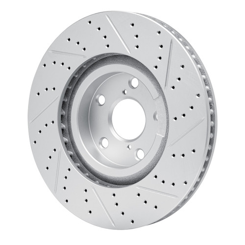 DFC Geoperformance Rotor - Drilled and Slotted 830-76063D