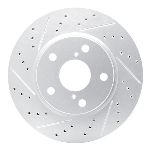 DFC Geoperformance Rotor - Drilled and Slotted 830-76135L