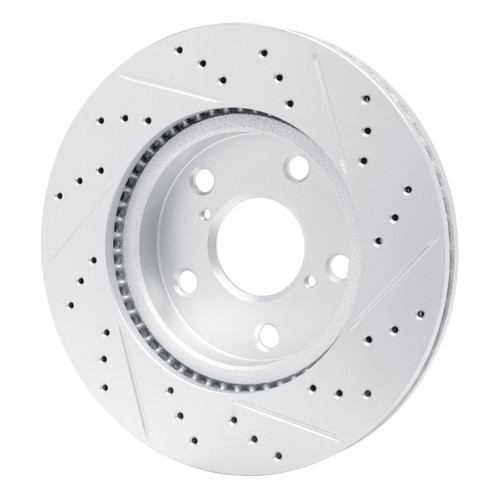 DFC Geoperformance Rotor - Drilled and Slotted 830-76135L