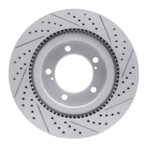 DFC Geoperformance Rotor - Drilled and Slotted 830-76136L