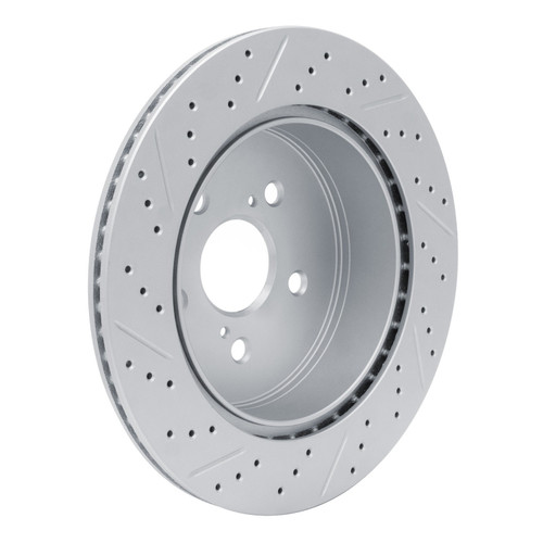 DFC Geoperformance Rotor - Drilled and Slotted 830-75036R